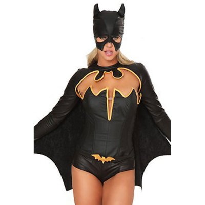 Sexy Dark Immoral Hero Costume Set