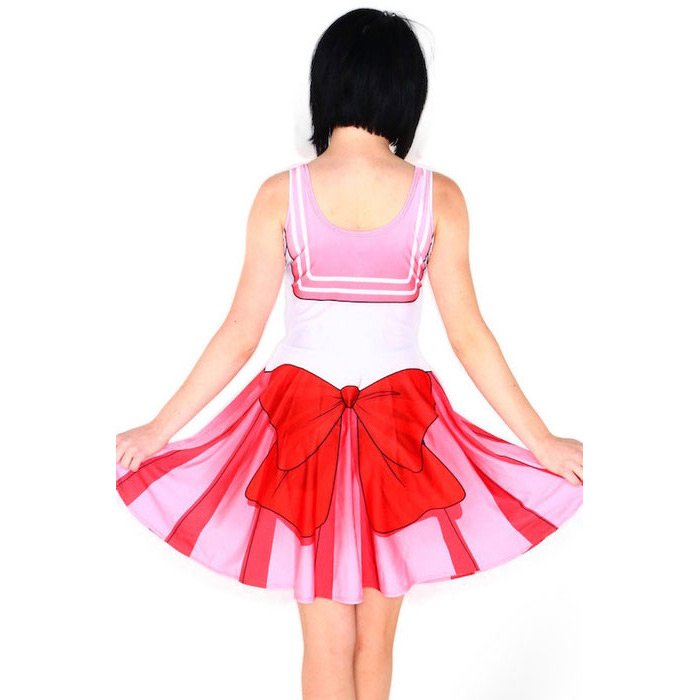 Pink Sailor Moon Digital Print Dress Uniform