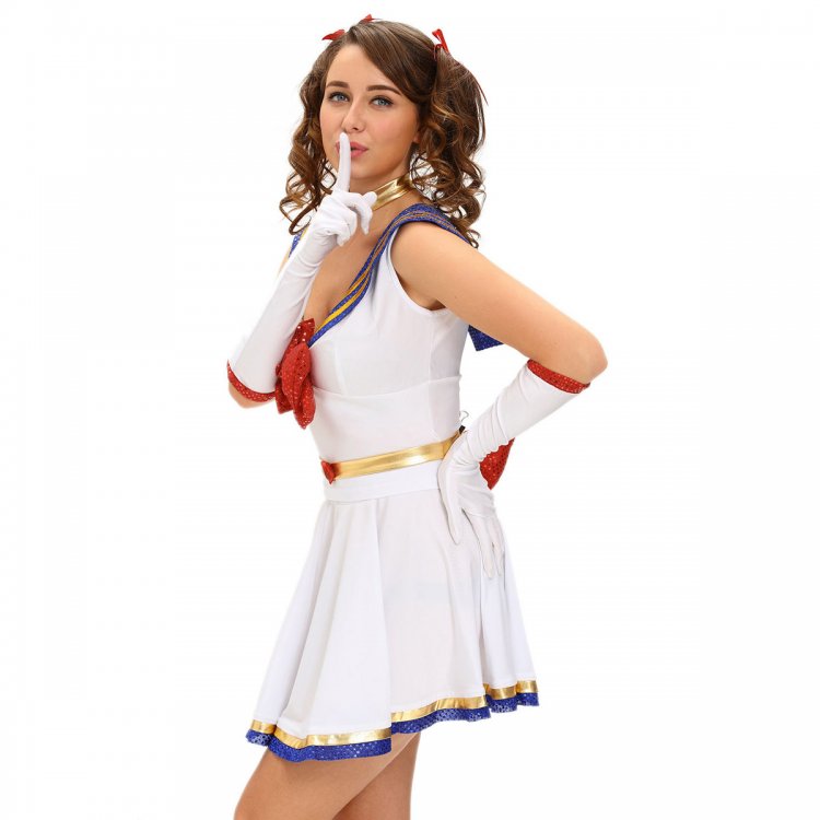 5pcs Anime Sailor Heroine Costume