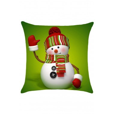 Lovey Snow Child Fashion Christmas Cushion Cover