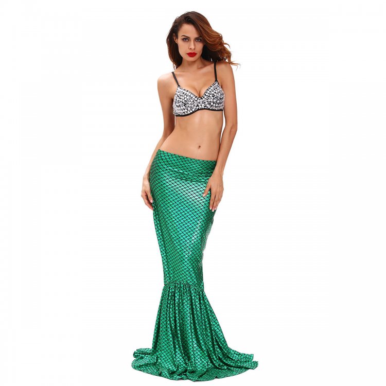 Deluxe Under The Sea Mermaid Halloween Costume