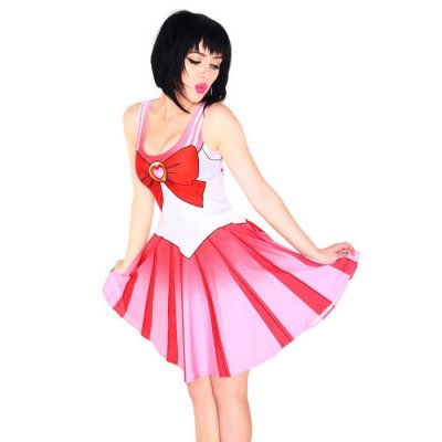 Pink Sailor Moon Digital Print Dress Uniform