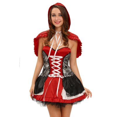Sweet Little Red Riding Hood Costume Dress