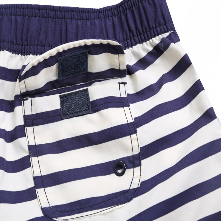 Nautical Striped Pocket Design Board Shorts