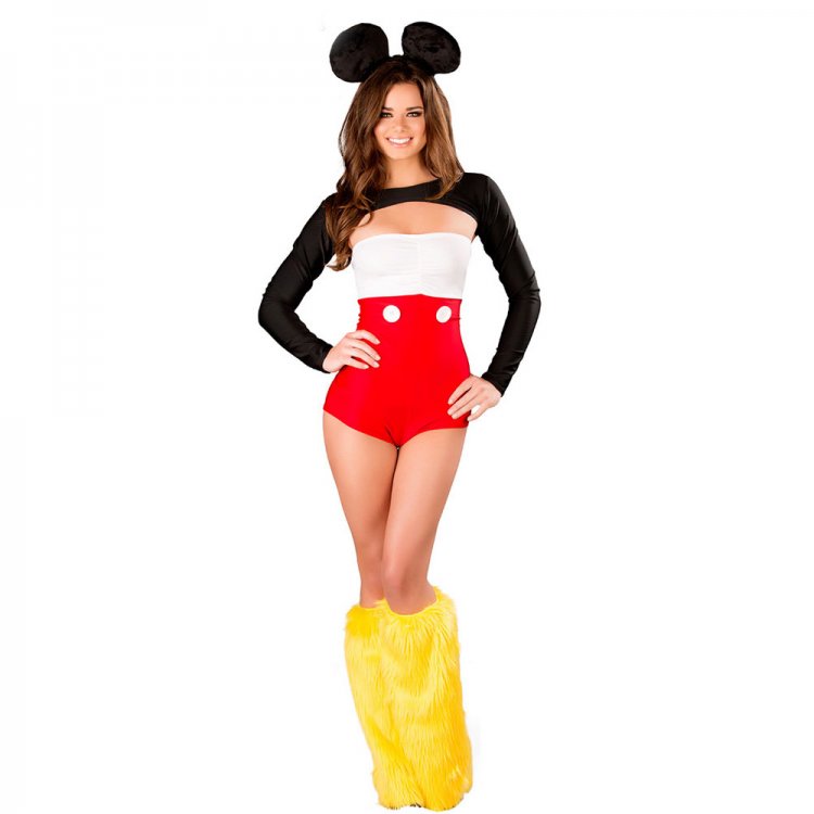 Sexy Tux & Ears Mickey Costume