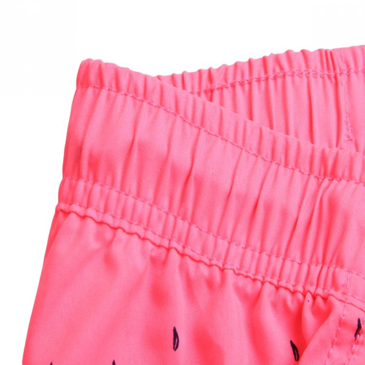 Rosy Floret Printed Women Swim Shorts