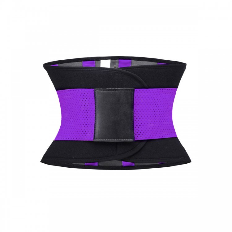 Purple Power Belt Fitness Waist Trainer