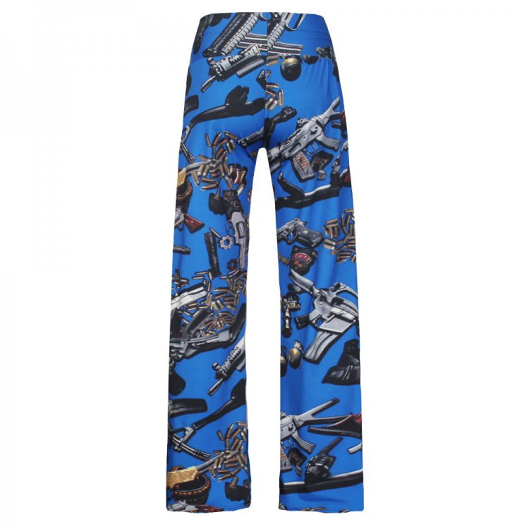 Weapons Caches Cool Print Women Palazzo Pants