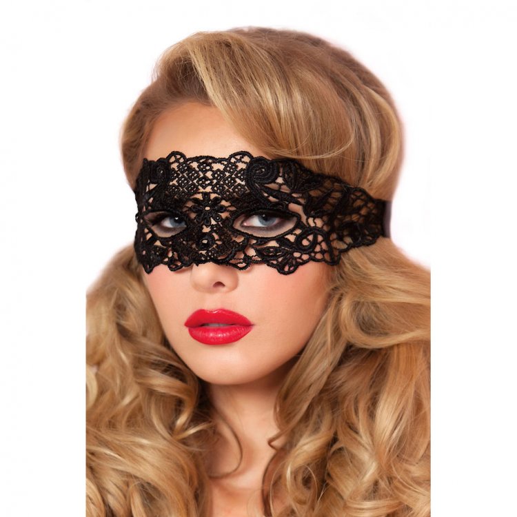Fashion Hollow-out Lace Halloween Mask