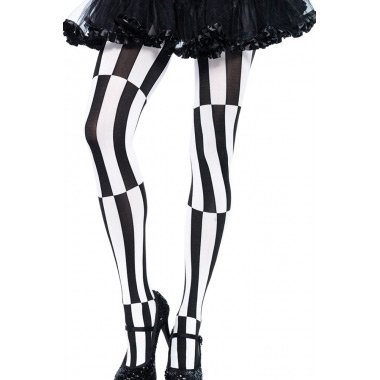 Psychedelic Malposed Costume Pantyhose